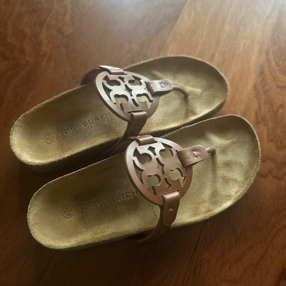 Tory Burch Miller Cloud Sandals Size 6.5 with free shipping